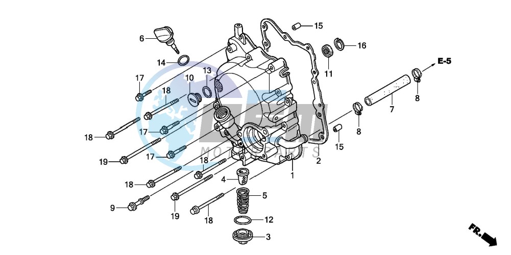 RIGHT CRANKCASE COVER