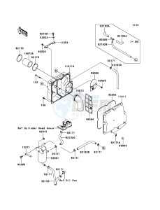 JET SKI STX-15F JT1500A7F FR drawing Air Cleaner