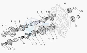 MGS-01 1200 Corsa Corsa drawing Driven shaft