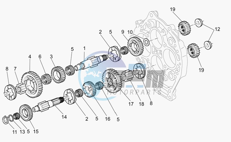 Driven shaft