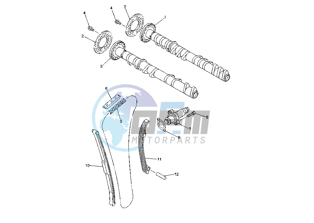 CAMSHAFT -CHAIN