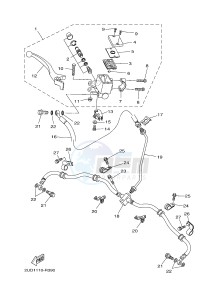 YFM700FWAD YFM70GPSG GRIZZLY 700 EPS SPECIAL EDITION (B313) drawing FRONT MASTER CYLINDER