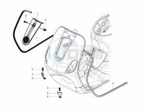 LX 150 4T USA drawing Front shield