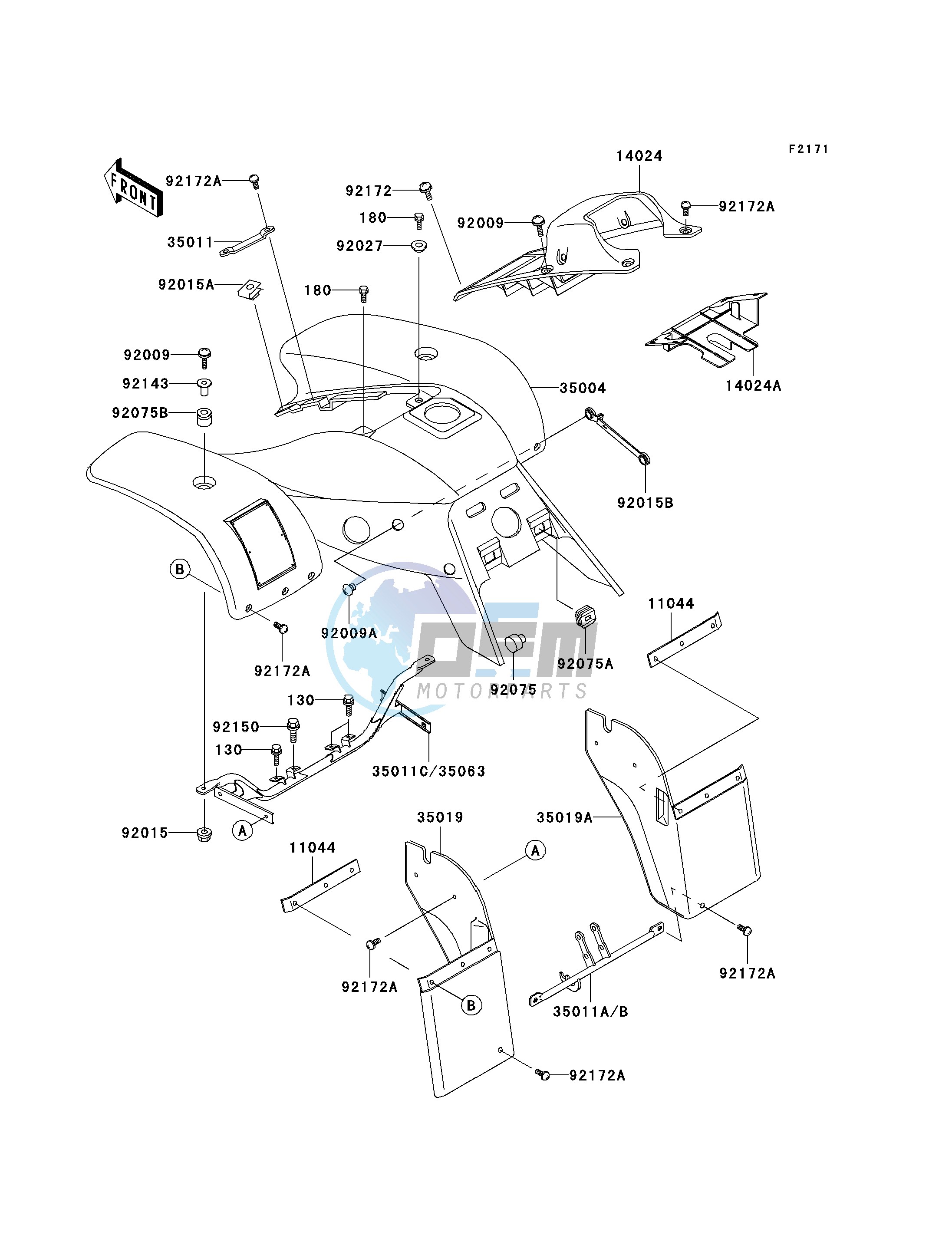 FRONT FENDER-- S- -