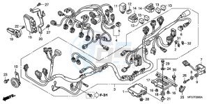 CB600F39 F / CMF ST drawing WIRE HARNESS