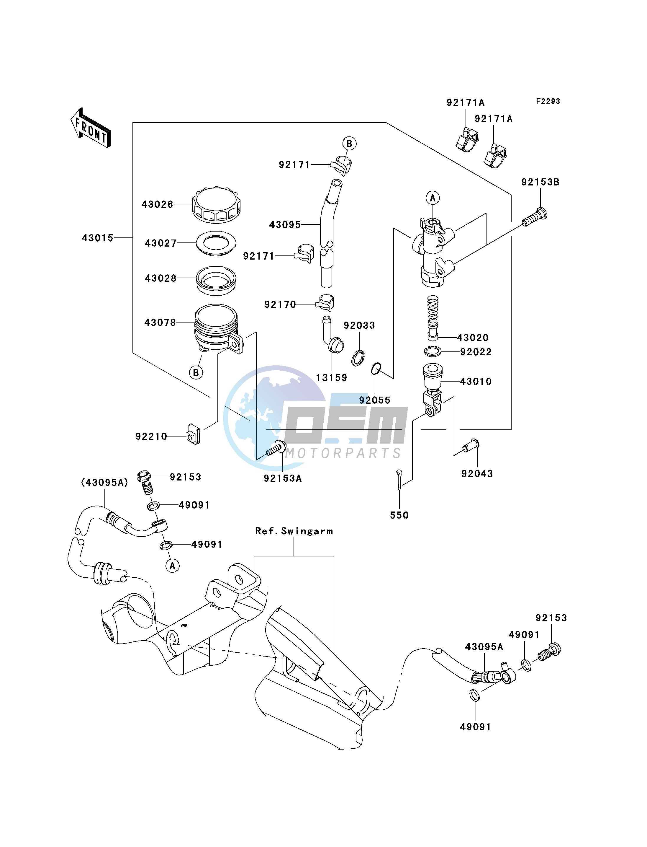 REAR MASTER CYLINDER