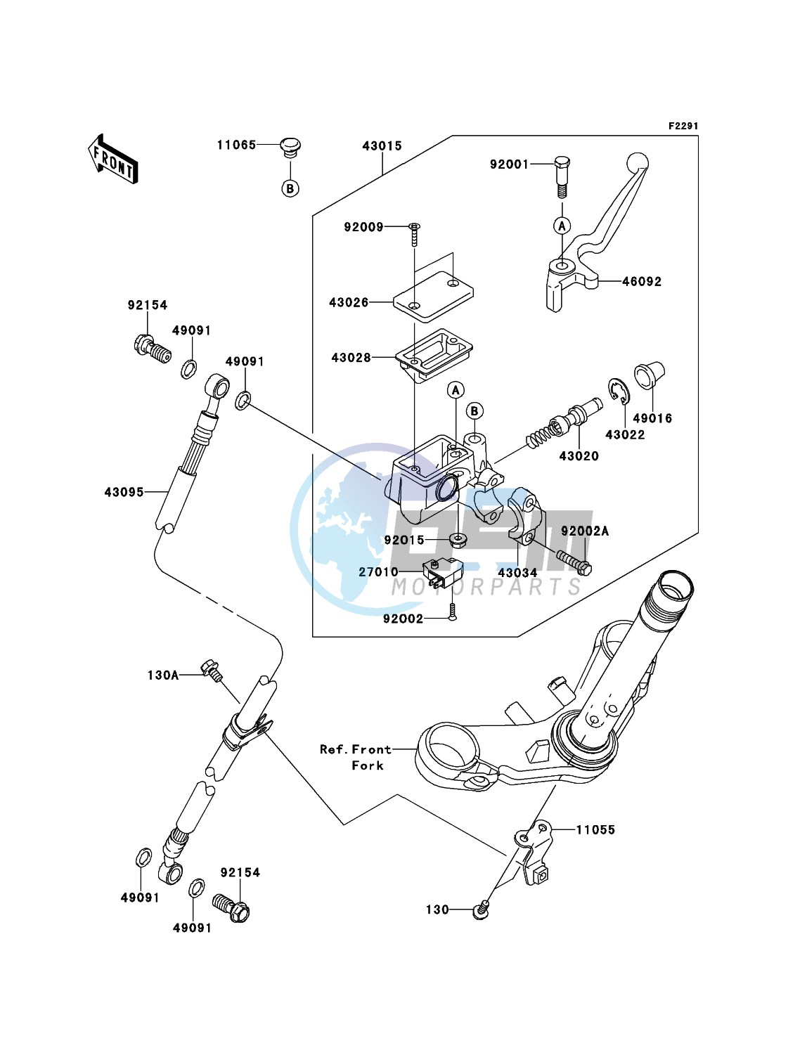 Front Master Cylinder