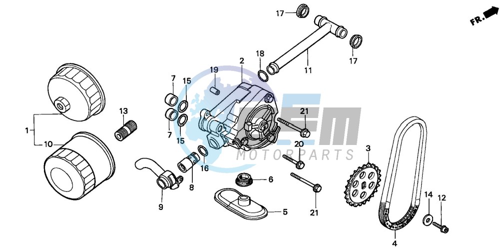 OIL FILTER/OIL PUMP