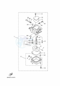 FT9-9D drawing CARBURETOR