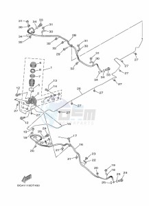 YXE850ENS YXE85WPLK (B8K8) drawing MASTER CYLINDER