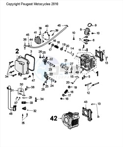 DJANGO 50 4T HERITAGE drawing CYLINDER