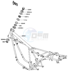 KZ 440 B (B1) drawing FRAME -- 81 B2- -