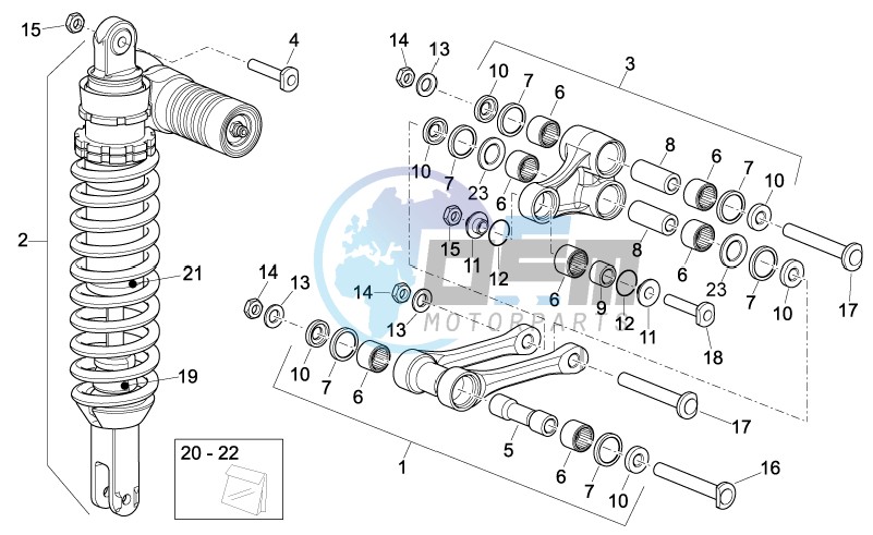 Rear Shock absorber