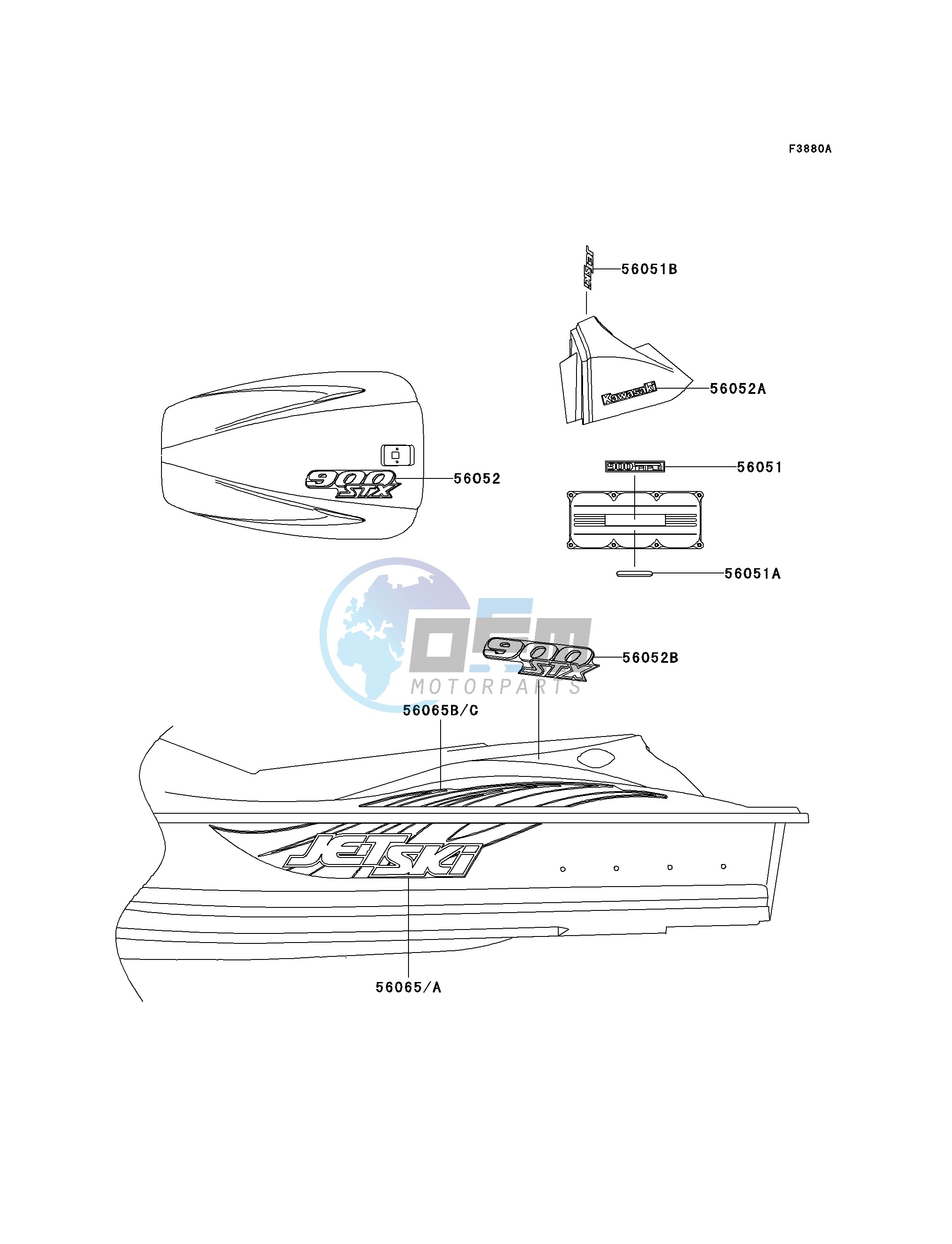 DECALS-- JT900-C2- -