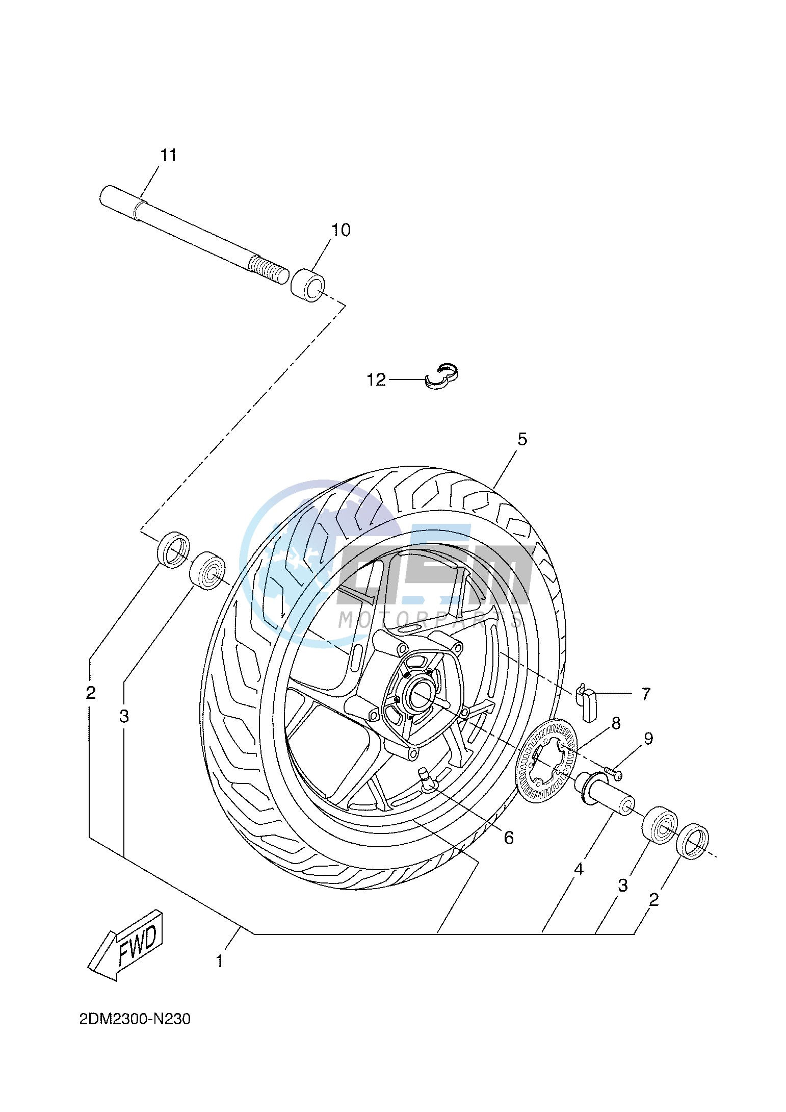 FRONT WHEEL