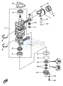 40H drawing CRANKSHAFT--PISTON