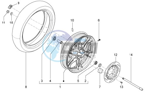 Rear wheel II