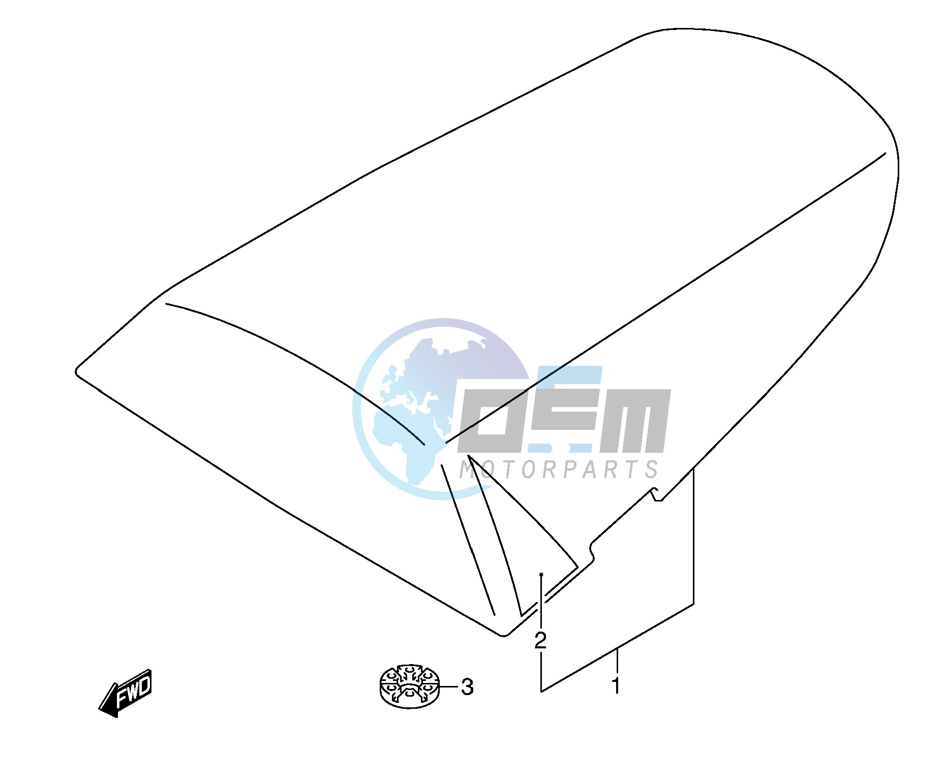 SEAT TAIL BOX (MODEL K3)