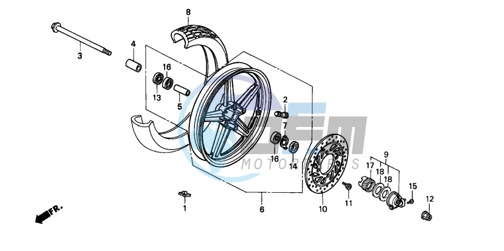 FRONT WHEEL