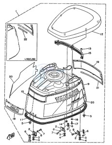 175B drawing FAIRING-UPPER