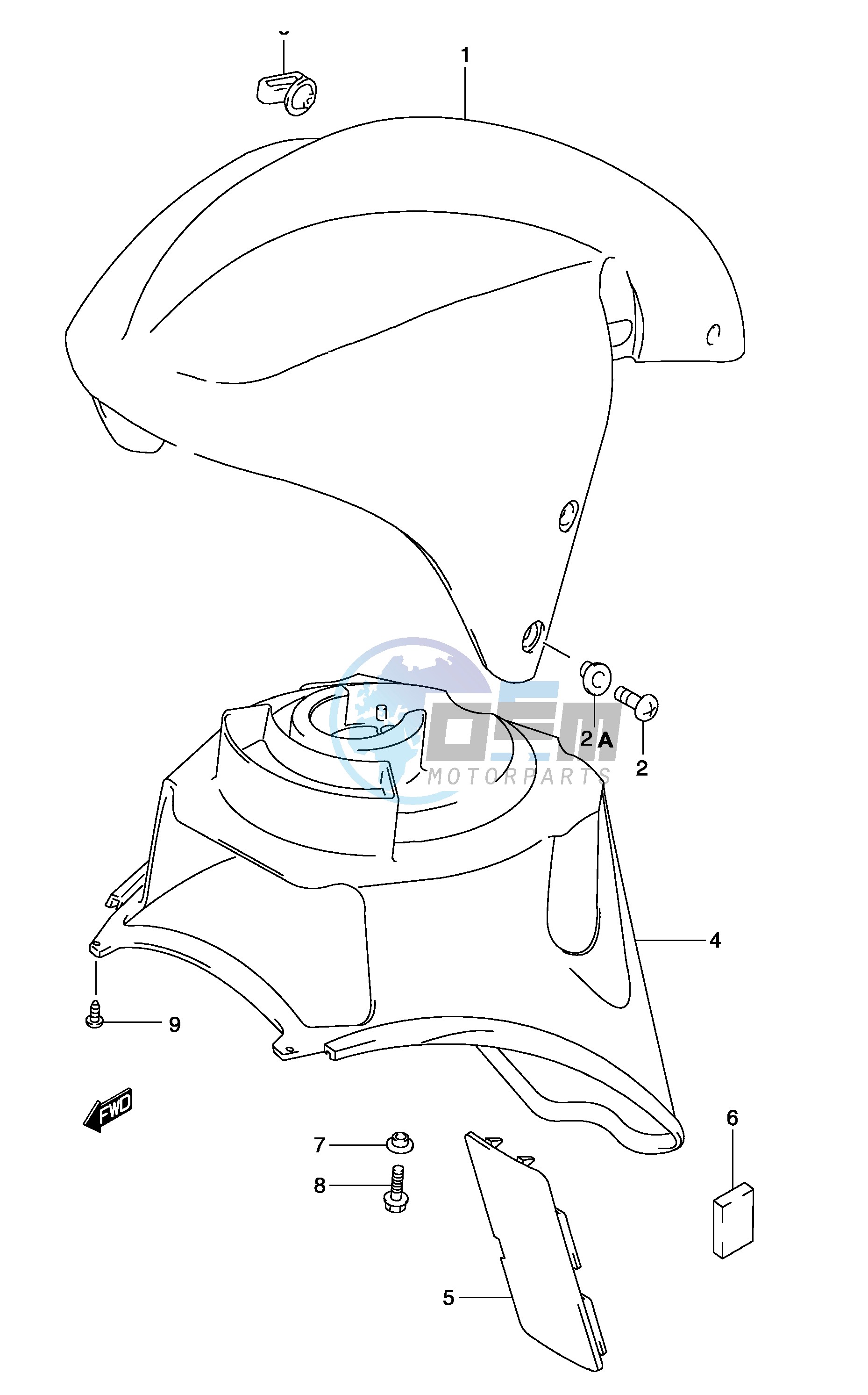 FRONT FENDER (MODEL K3)