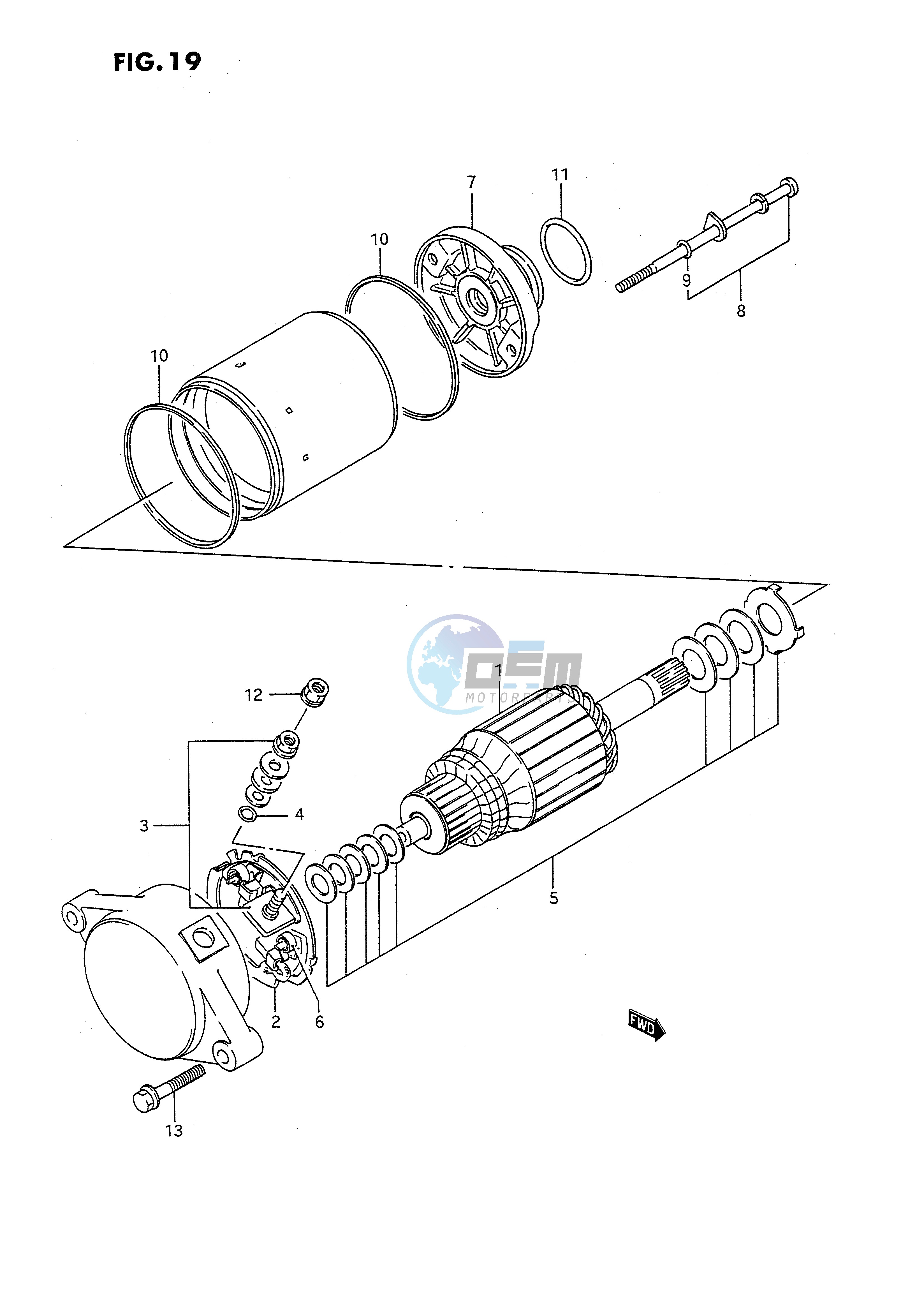 STARTING MOTOR