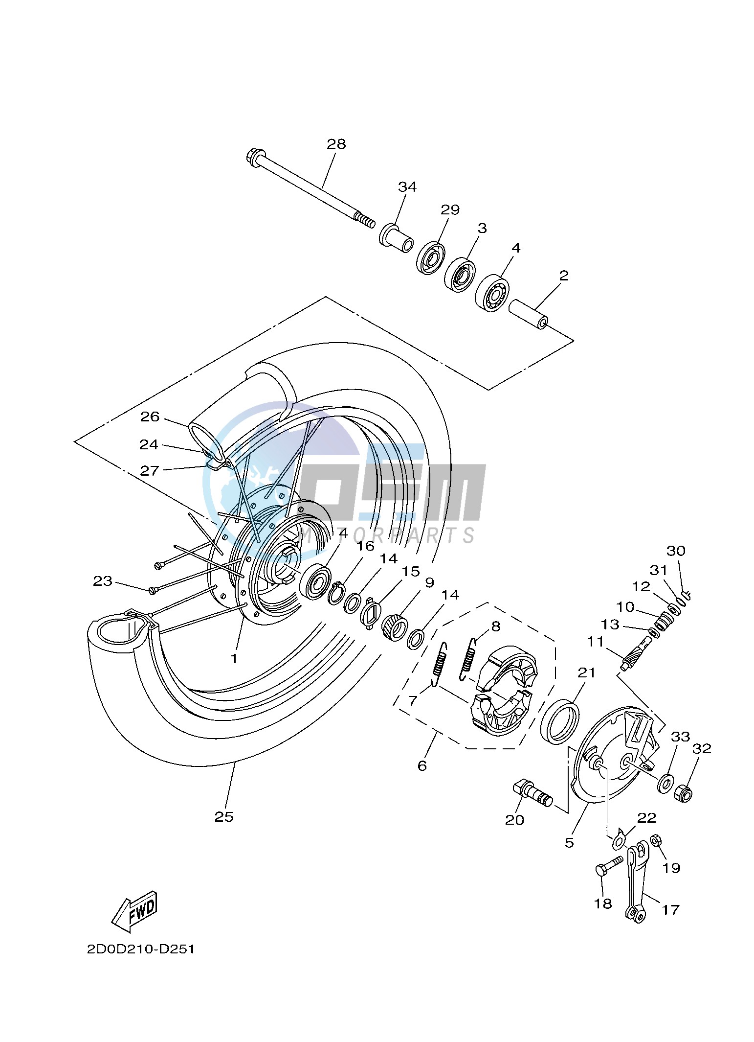 FRONT WHEEL