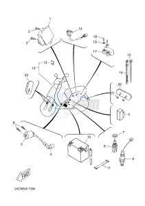 YN50 YN50FU OVETTO 4T (2ACP 2ACP) drawing ELECTRICAL 2