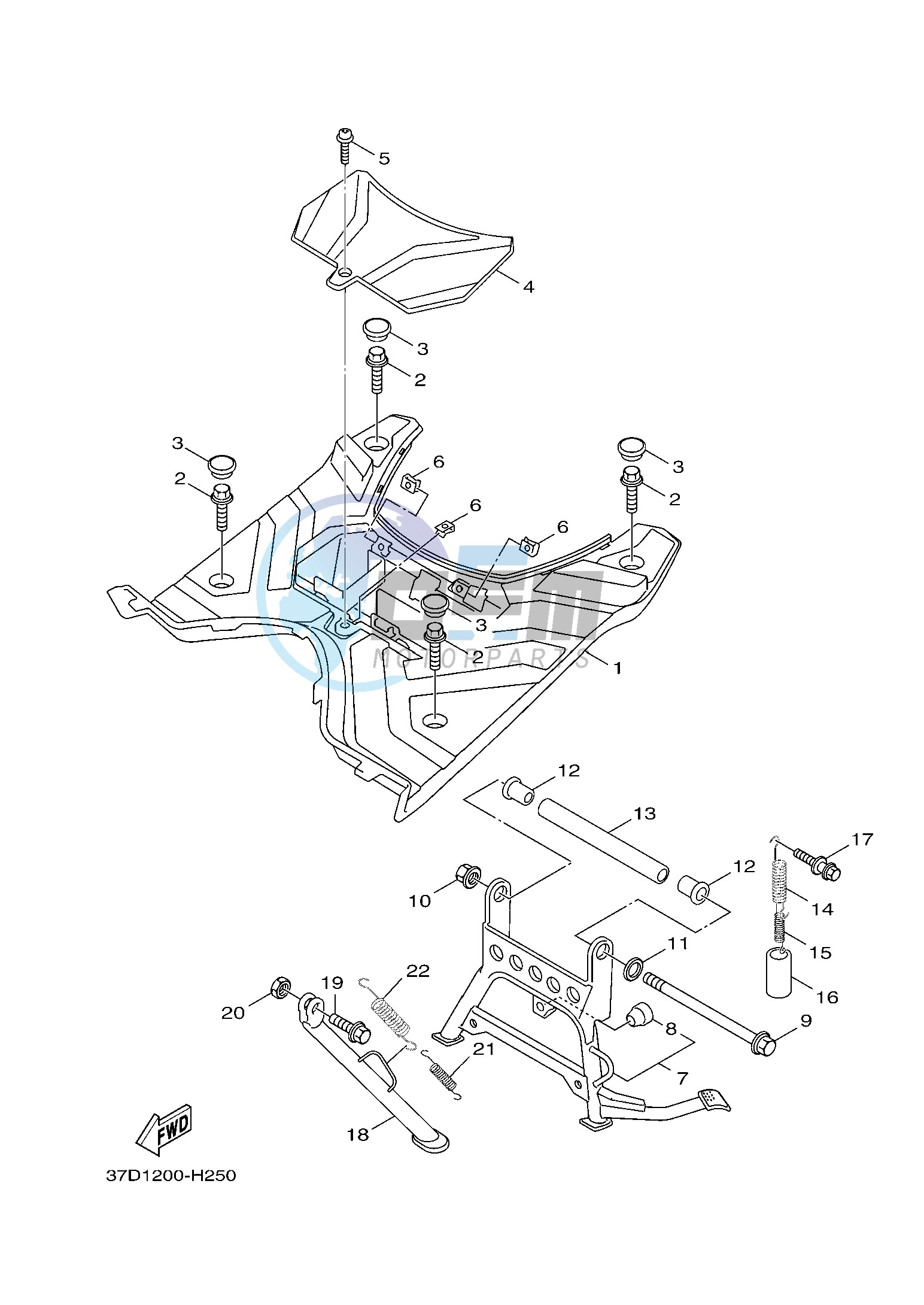 STAND & FOOTREST