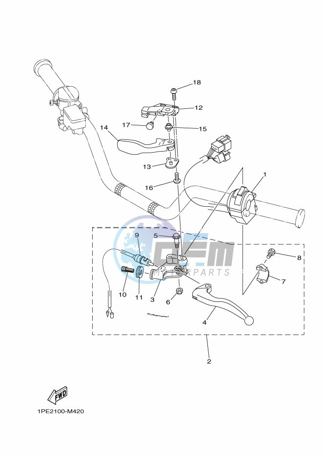 HANDLE SWITCH & LEVER