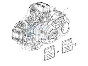 GP 800 drawing Engine assembly