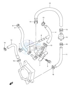 DR800S (E4) drawing FUEL COCK