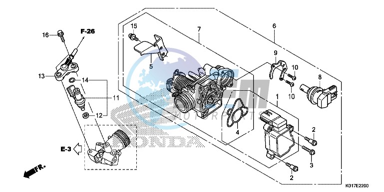 THROTTLE BODY/ FUEL INJECTOR