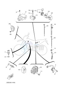 WR125X (22B8 22B8 22B8) drawing ELECTRICAL 2