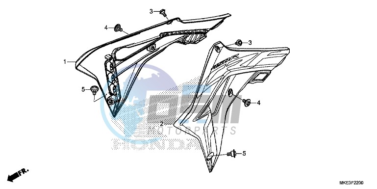 RADIATOR SHROUD (CRF450R)