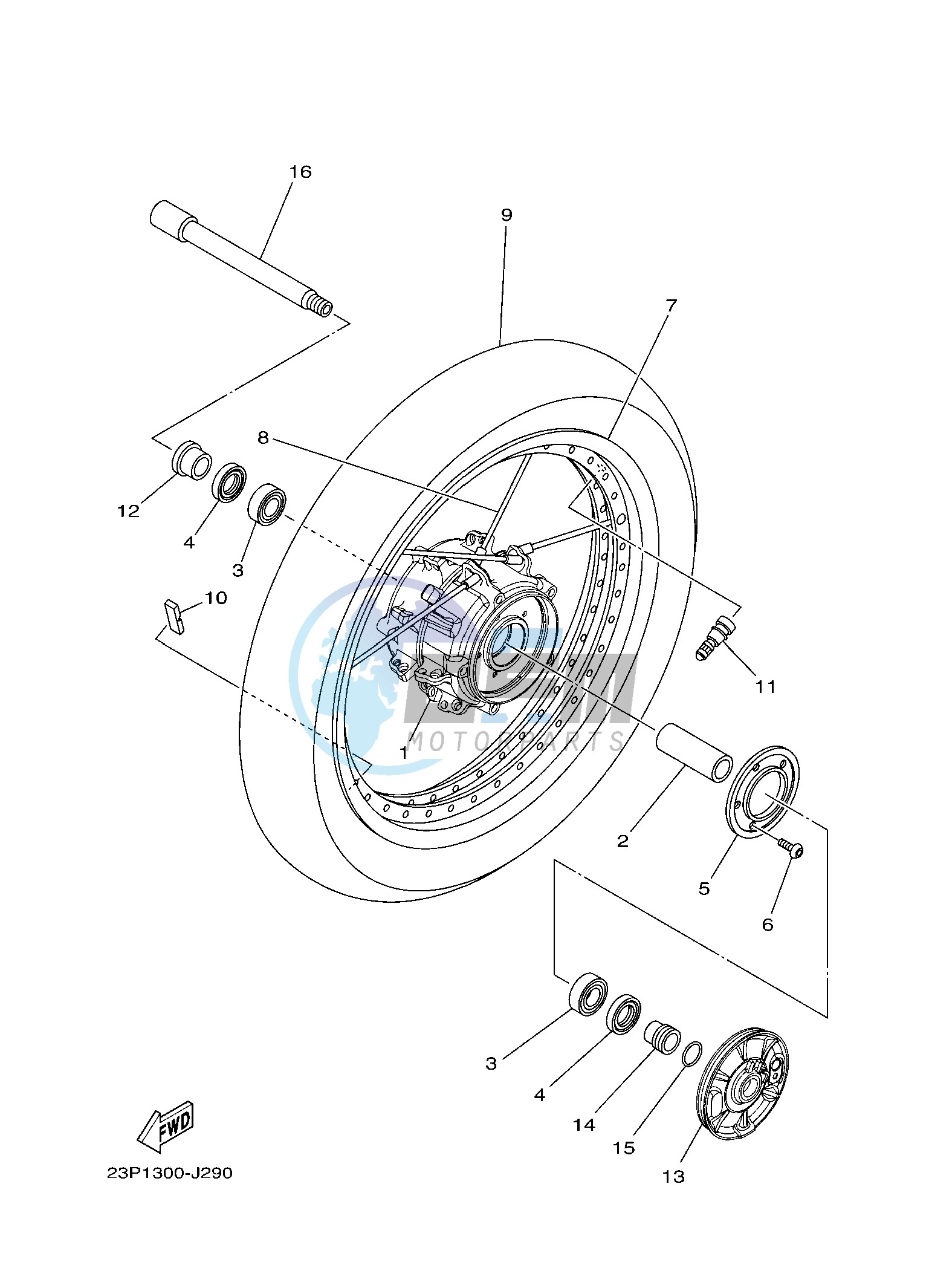 FRONT WHEEL