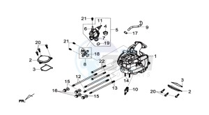 HD2 200 drawing CYLINDER HEAD CPL