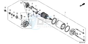 CBR600FB drawing STARTING MOTOR