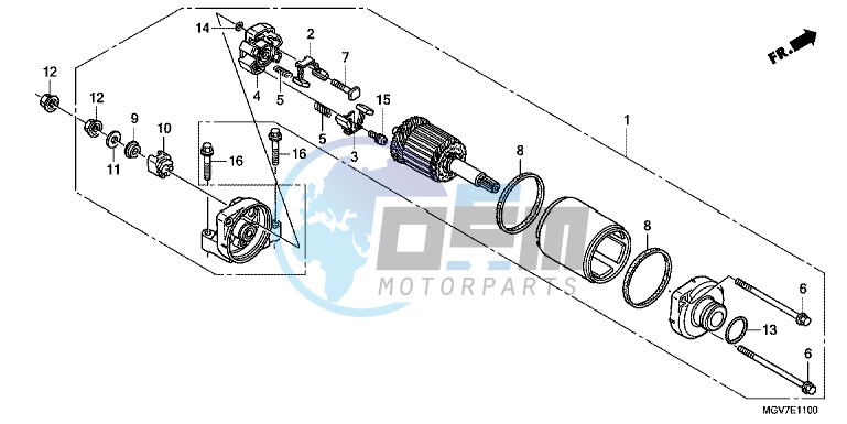 STARTING MOTOR