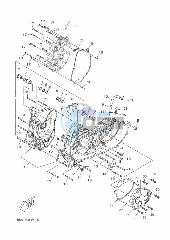 CRANKCASE COVER 1