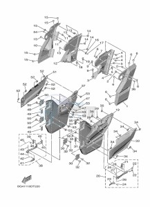 YXF850ES YXF85WPSK (BG4K) drawing SIDE COVER