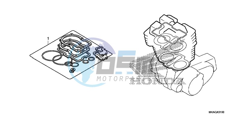 GASKET KIT A