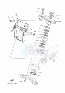 TT-R50E (2CJU) drawing STEERING