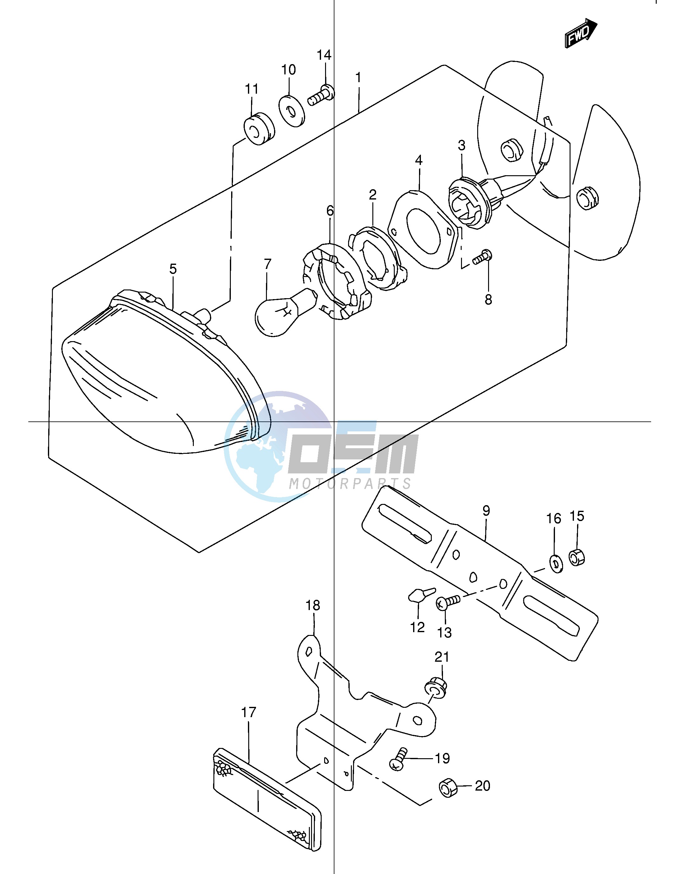 REAR COMBINATION LAMP