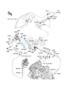 MULE_610_4X4 KAF400ACF EU drawing Fuel Pump