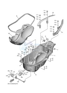 XP530 XP530D-A TMAX DX ABS (BC38) drawing SEAT 2