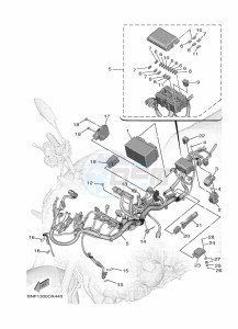 MT-09 MTN890D-U (BNF1) drawing ELECTRICAL 1