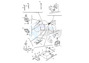 YZF R6 600 drawing BATTERY