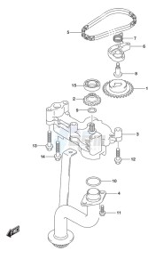 DF 225 drawing Oil Pump