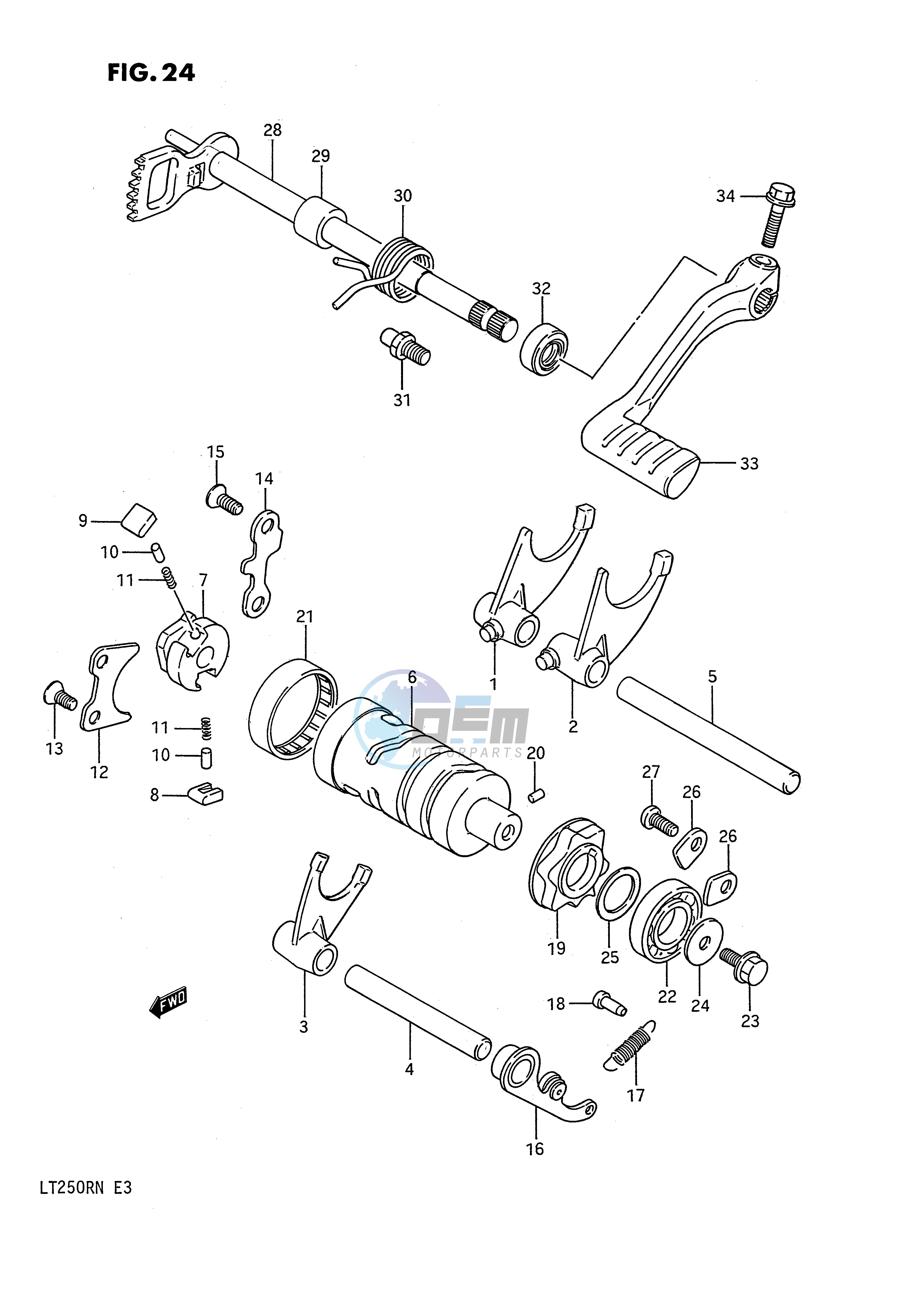 GEAR SHIFTING (MODEL H J K L M N)